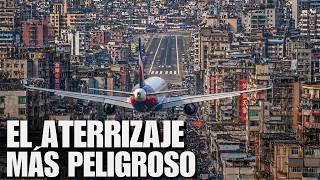 Así es Aterrizar en el Aeropuerto MÁS PELIGROSO del Mundo