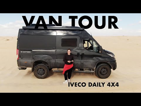 BEST 4x4 Campervan Conversion / VAN TOUR customized IVECO DAILY 4x4
