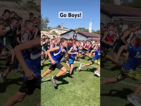 Middle school cross country race #XC #Viral #Trending #Video #Short #Fun #Run ￼