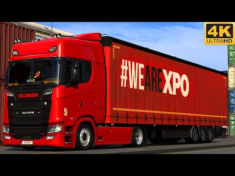 [TS-PC] ETS2 4K | PROMODS | SCANIA 770S V8 | GIURGIULEȘTI 🇲🇩 - SUBOTICA 🇷🇸