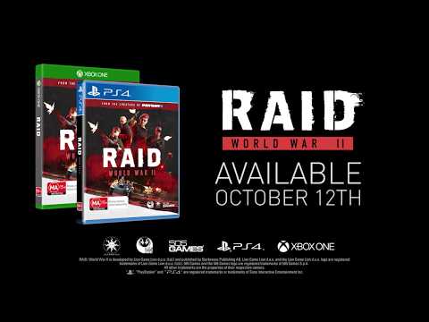 RAID World War 2 Gameplay Trailer [ANZ]
