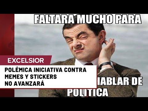 Ley anti-memes no será aprobada, adelanta Ricardo Monreal