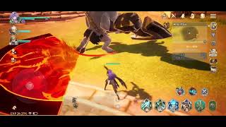 グランサガ　スマホ攻撃キャンセル練習-ナマリエ  [4000]