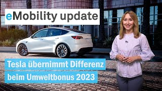 Tesla zahlt Umweltbonus-Differenz / Saudi-Arabiens eigene Marke / Ladebordsteine - eMobility update