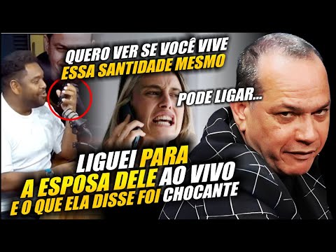 I called Pastor Israel Santos' wife live on air and the response was shocking.