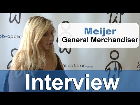 Meijer Interview General Merchandiser