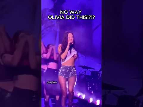Fans Are SHOCKED After Olivia Did This! #concert #oliviarodrigo