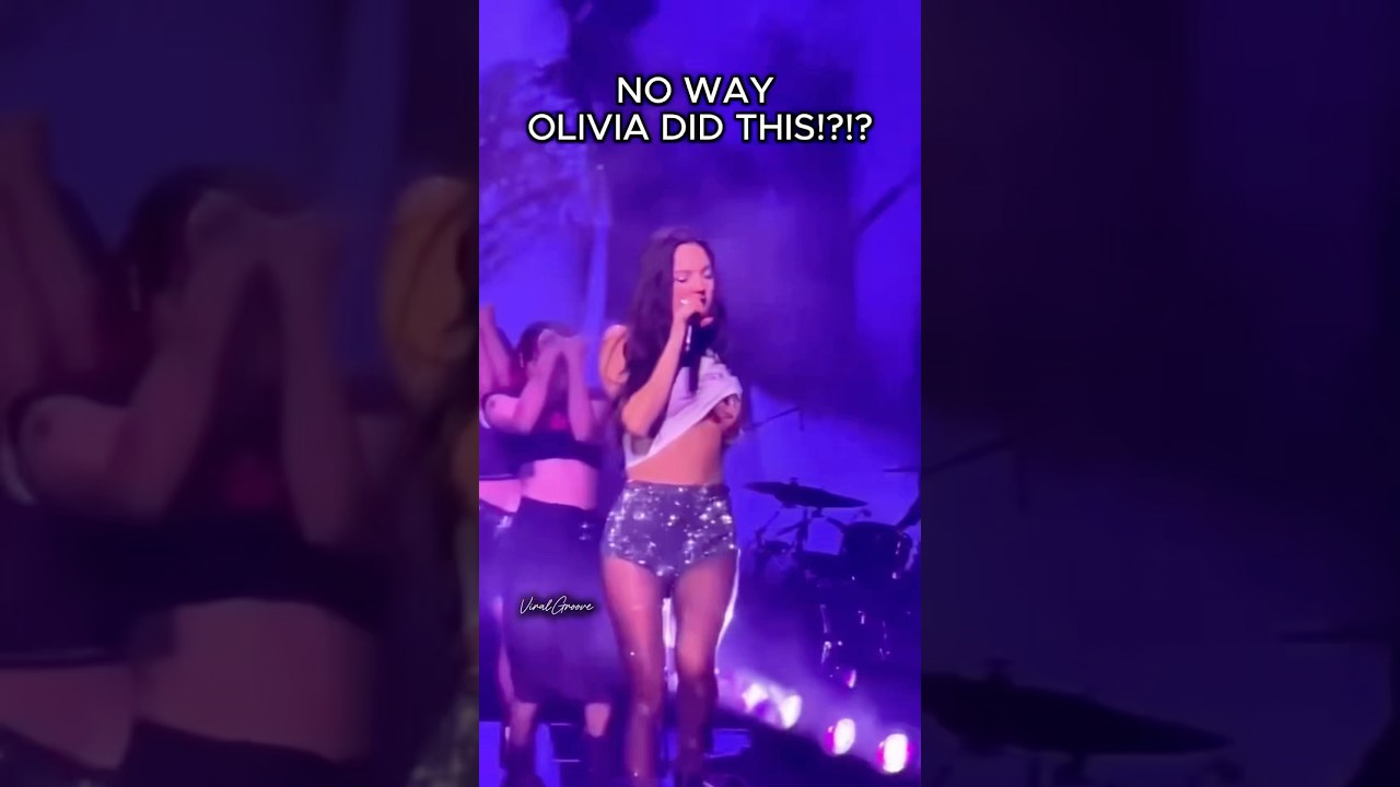 Fans Are SHOCKED After Olivia Did This! #concert #oliviarodrigo