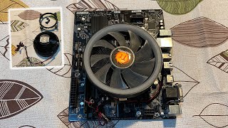 How to remove | Thermaltake UX100 ARGB CPU Cooler