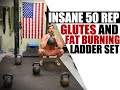 BRUTAL 50 Rep Kettlebell Glutes Finisher [Smokes Your Butt & Burns Fat!] | Chandler Marchman