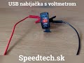 USB zásuvka 12V / 24V s voltmetrom - 2x USB červená "ROCKER" - Video Youtube