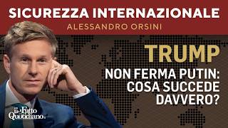 Trump non ferma Putin: cosa succede davvero? La diretta con Alessandro Orsini