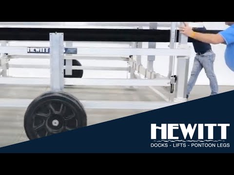 Boat Lift Wheel Kit Lift Ease Wheel Kit For Boat Lifts By Hewitt