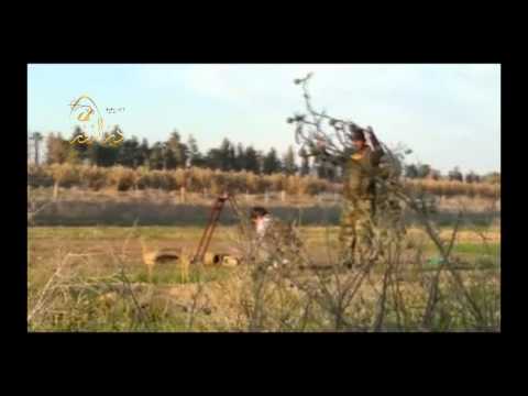 اسهداف مطار دير الزور العسكري بصاروخ محلي الصنع من قبل كتيبة ذو الفقار