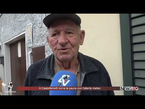 A Castelferretti torna la paura con l'allerta meteo