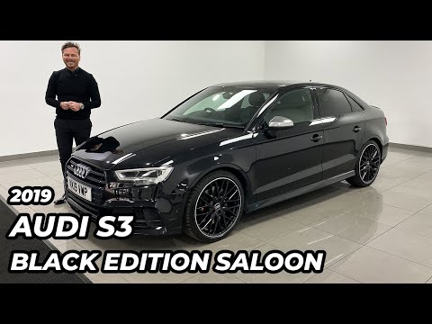 2019 Audi S3 Black Edition Quattro Saloon