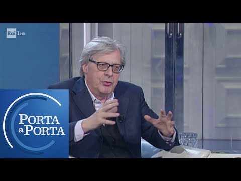 Vittorio Sgarbi e gli artisti del secondo '900 - Porta a porta 09/04/2019