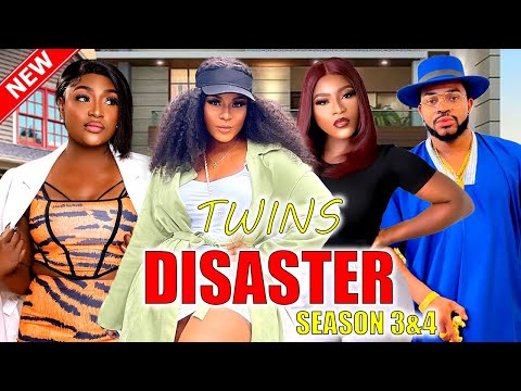 TWINS DISASTER Season 3&4 (New Trending Movie) - Destiny Etiko|LizzyGold|2023 Latest Nigerian Movie