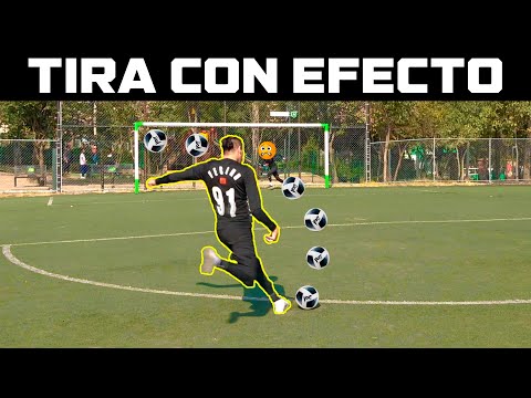 LEARN HOW TO ADD CURVE TO THE BALL | TAKE SPECTACULAR FREE KICKS 🥅⚡⚽