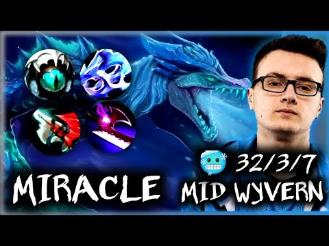 Miracle Winter Wyvern Mid [Watch & Learn] Dota 2 Miracle Gameplay #dota2 #dota2gameplay
