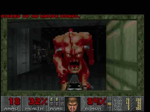Amiga DoomAttack 68040/25 (Shareware Demo 19S)(Timedemo demo3)