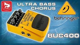 Video thumbnail for Басовый эффект BEHRINGER BUC400 ULTRA BASS CHORUS by PopMusicRu