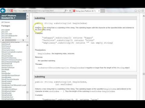 Java Api Documentation Javadoc