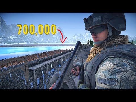 Can Generals & Modern Soldiers Defend Settlement From 700,000 Zombies - UEBS 2