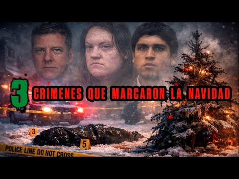 3 Crímenes IMPACTANTES que marcaron la NAVIDAD | Documental de Casos Criminales en Español