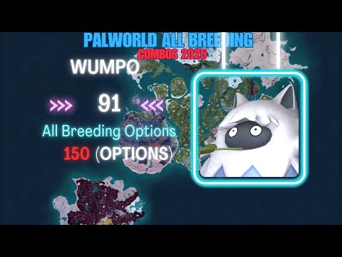 How to breed Wumpo in 2025 #091 #palworld FEYBREAK