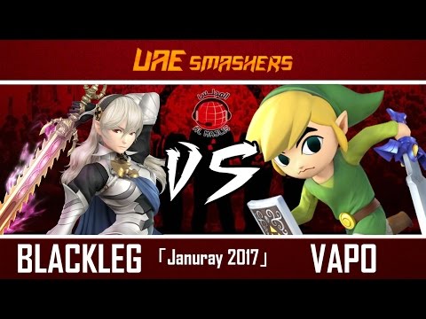 SSB4 Jan 2017: BlackLeg (Corrin, Cloud) vs Vapo (Toon Link) - LR3