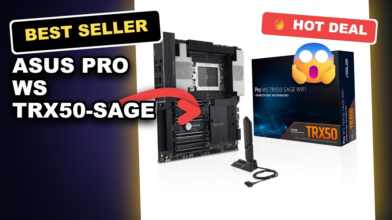ASUS Pro WS TRX50-SAGE WIFI CEB Workstation Motherboard Honest Review: Powerhouse for Content Creato