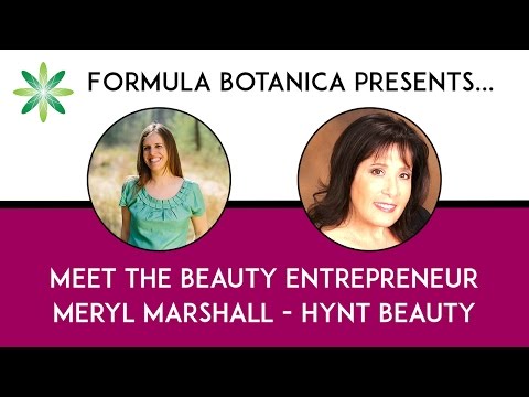 Meet the Beauty Entrepreneur: Meryl Marshall from Hynt ... - YouTube