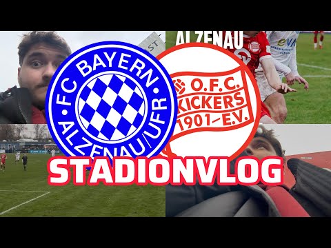 MAXIMAL PEINLICH 😡 Bruch in Alzenau.. | Bayern Alzenau vs Kickers Offenbach Stadionvlog 🔥