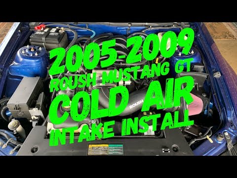 2005-2009 Roush Mustang Cold Air Intake Install