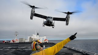 Flight Ops: Hospital Ship USNS Mercy (T-AH 19)