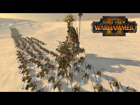 Total War: Warhammer 2 Battle - Lizardmen vs Tomb Kings - Rippin' and Roarin'