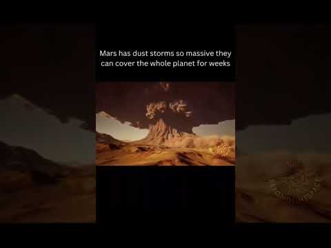 ✨💫Dust Storms on Mars.🌌🌞☀️ Read below👇 #space #astronomy #fyp