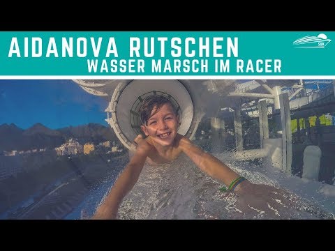 AIDA Racer: The water slides on AIDAnova, AIDAcosma, AIDAprima and AIDAperla ✅