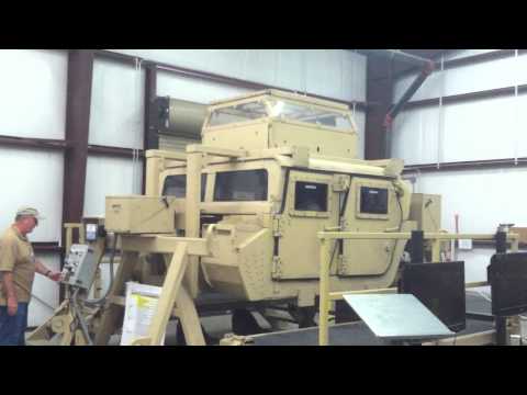 "Rollover!" 11th PAD Soldiers practice getting flipped in a Humvee accident