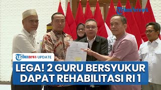 Penuh Haru, 2 Guru Luwu Utara Bersyukur Dapat Rehabilitasi dari Prabowo: Terima Kasih Beri Keadilan