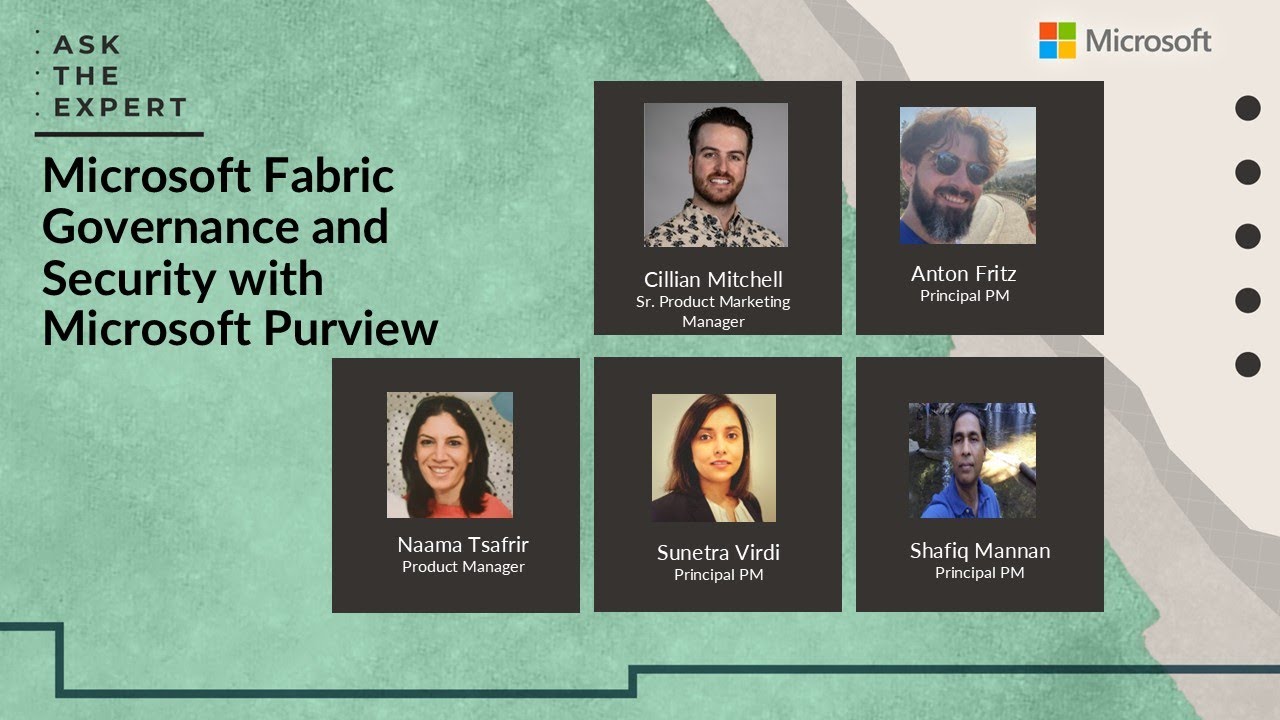 Microsoft Fabric Governance and Security with Microsoft Purview