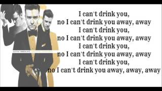 Justin Timberlake - Drink You Away - ( The 20/20 Experience 2 of 2 ) Lyrics On Screen