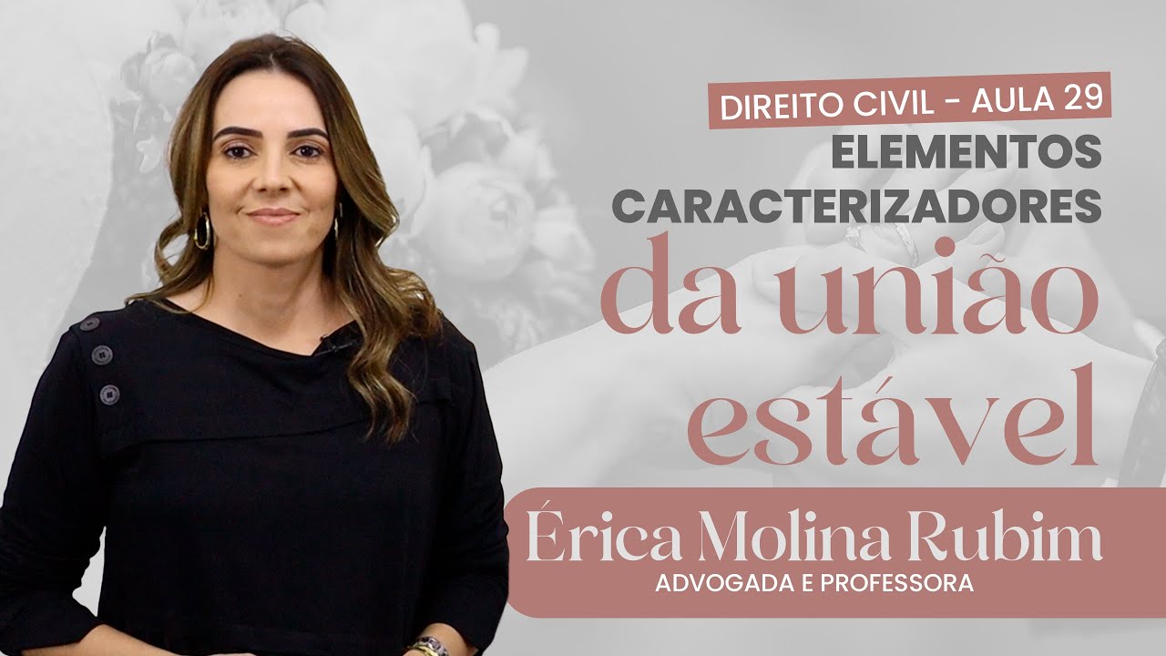 AULA 29 - ELEMENTOS CARACTERIZADORES DA UNIÃO ESTÁVEL