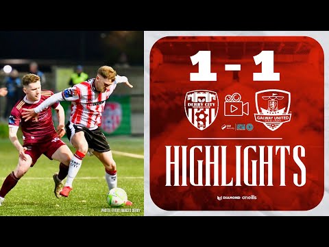 Derry City 1-1 Galway United - LOI Highlights - 07/03/2025