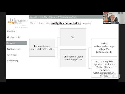 Gesetzliche Schuldverhältnisse - § 823 I BGB (26.5.2021)