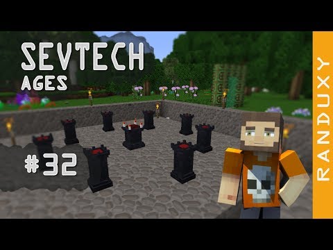 SevTech Ages: Minecraft - Ep.32 - Abyssal Ritual Alter, trophy case achievement.