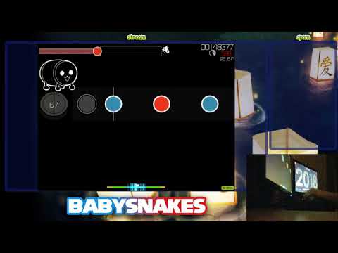 osu!taiko Zenryoku Summer! [boke nass] 316 BPM OD 10 EZ 4:3