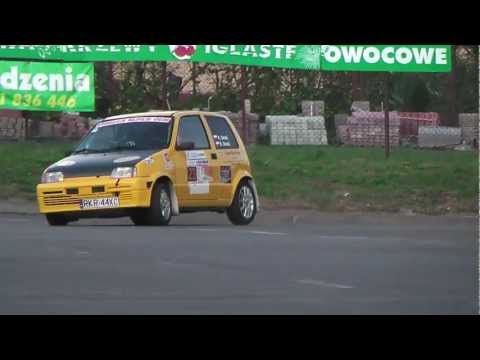 Ryszard Dunaj / Kinga Dunaj Fiat Cinquecento - KJS Rzeszów 2011-10-02