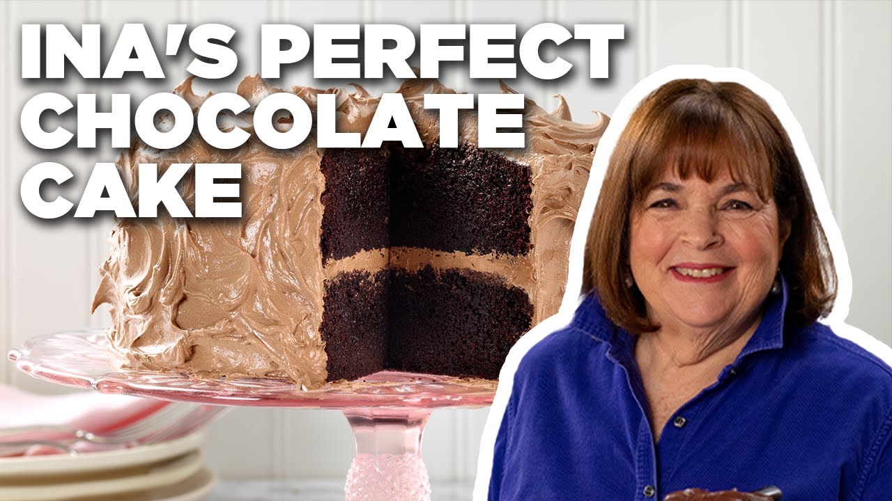 Ina Garten Makes Perfect Chocolate Cake | Barefoot Contessa | Food Network